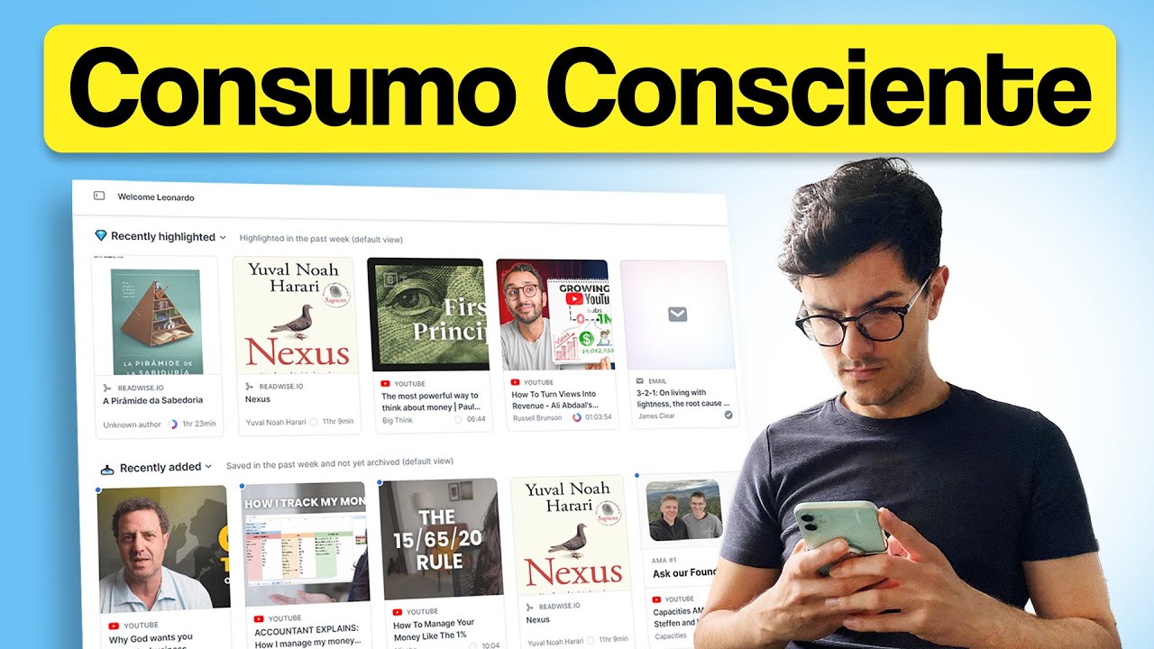 A Maneira MAIS PRODUTIVA De Consumir Informação SEM SOBRECARGA!