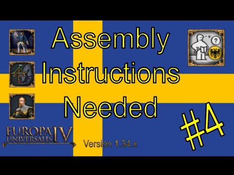 EU4 | Assembly Instructions Needed 4 | Sweden Rules The Waves