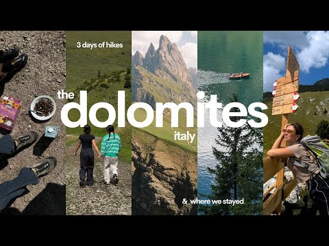 hiking the Dolomites (the most beautiful place in the world) 🏔️