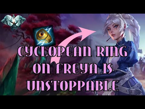 FREYA WITH CYCLOPEAN RING IS SO BROKEN - Ranked Duel - Smite