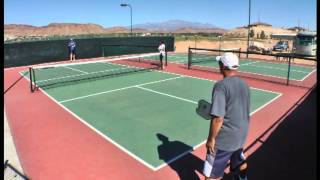 Huntsman 2013 Pickleball Men's Singles 50-54 & 55-59
