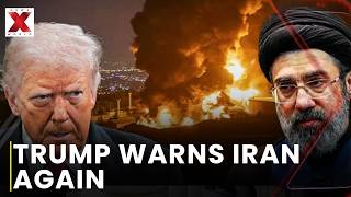 Trump Warns Iran : Trump warns Iran as diplomatic talks reach critical stage | NewsX World