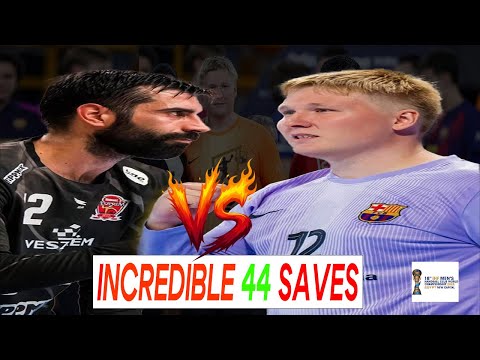 Incredible 44 Saves | Emil Nielsen V Rodrigo Corrales | IHF Men’s Club World Championship 2025