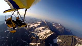 preview picture of video 'View from 11,000 ft by Ultralight Trike - McDonald Peaks, Montana'