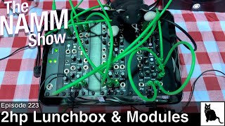 Video thumbnail for NAMM 2020: 2hp Lunchbox and New Modules by CatSynth TV