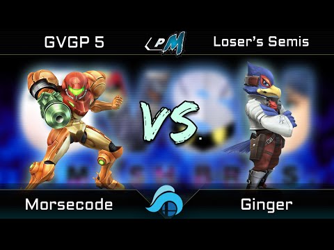 GVGP5 Project M Singles Losers Semis - Morsecode (Samus) vs. Ginger (Falco/Samus/Sheik)