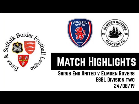MATCH HIGHLIGHTS 🎥 | Shrub End United 5-1 Elmden Rovers - ESBL Division Two