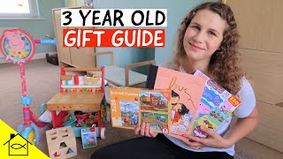 3 Year Old Gift Guide | Toddler Present Ideas & Montessori Aligned Gifts