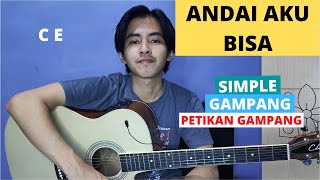 Download lagu TUTORIAL PETIKAN (Andai Aku Bisa - Chrisye) (Tutorial Gitar) CHORD SIMPLE GAMPANG! mp3