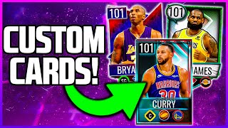 How To Make CUSTOM NBA Live Mobile Cards Using Your PHONE!