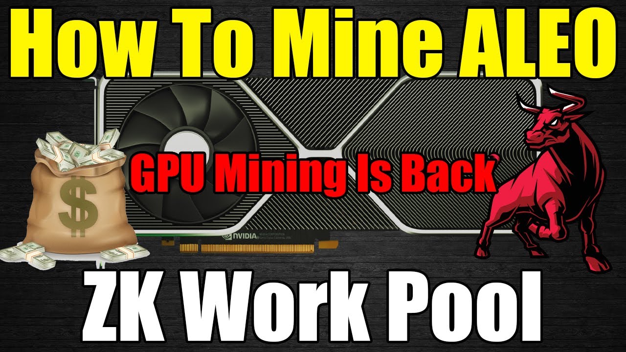 BETTER ALEO POOL!! - How To Mine ALEO To ZK.Work Mining Pool