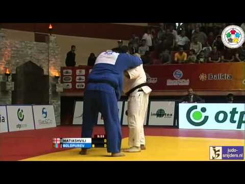 Judo 2013 Grand Slam Baku: Matiashvili (GEO) - Boldpurev (MGL) [+100kg] bronze