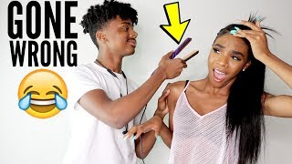 Kenny Knox Does My Hair!!! *Gone Wrong*