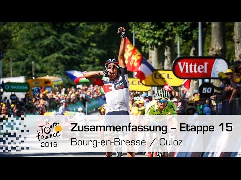 Zusammenfassung - Etappe 15 (Bourg-en-Bresse / Culoz) - Tour de France 2016