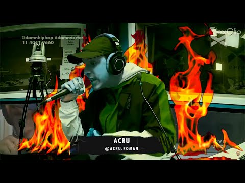 FREESTYLE ÉPICO DE ACRU en DAMN !! 🔥