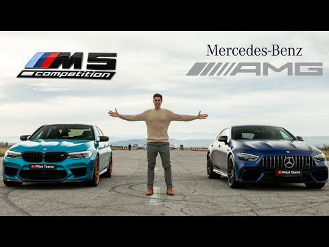 BMW M5 Competition vs Mercedes AMG GT63s DRAG RACE