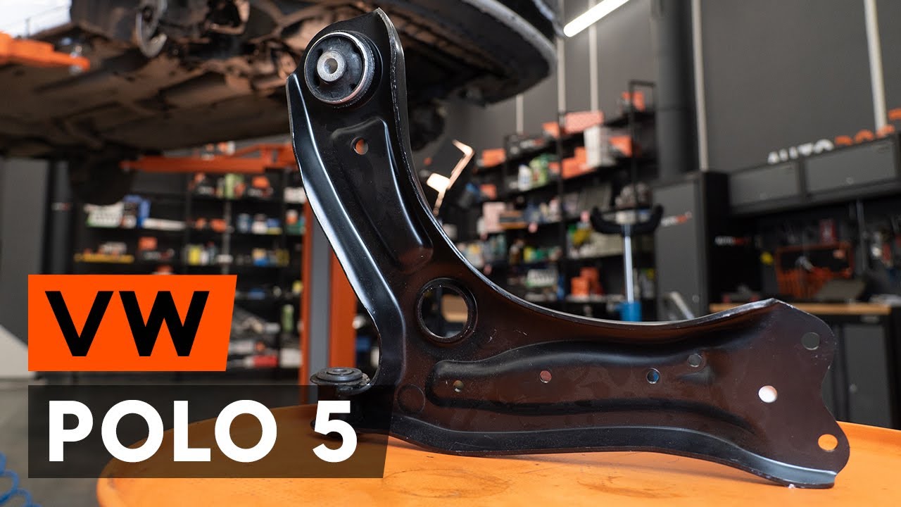 Ako vymeniť predné spodné rameno na VW Polo 5 – návod na výmenu