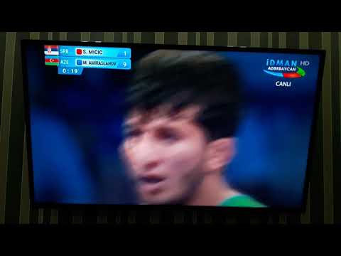 Mahir Amiraslanov. Ilk qızıl medal