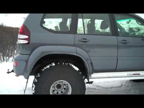 Toyota Land Cruisers for the snow
