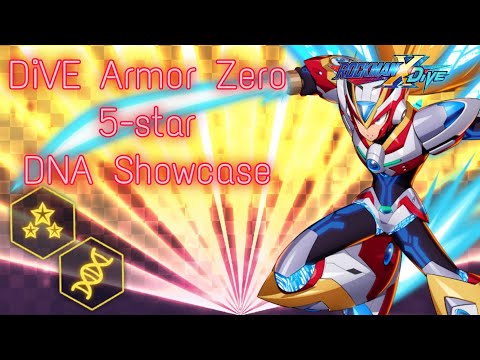 DiVE Armor Zero 5* Max DNA showcase | ROCKMAN X DiVE