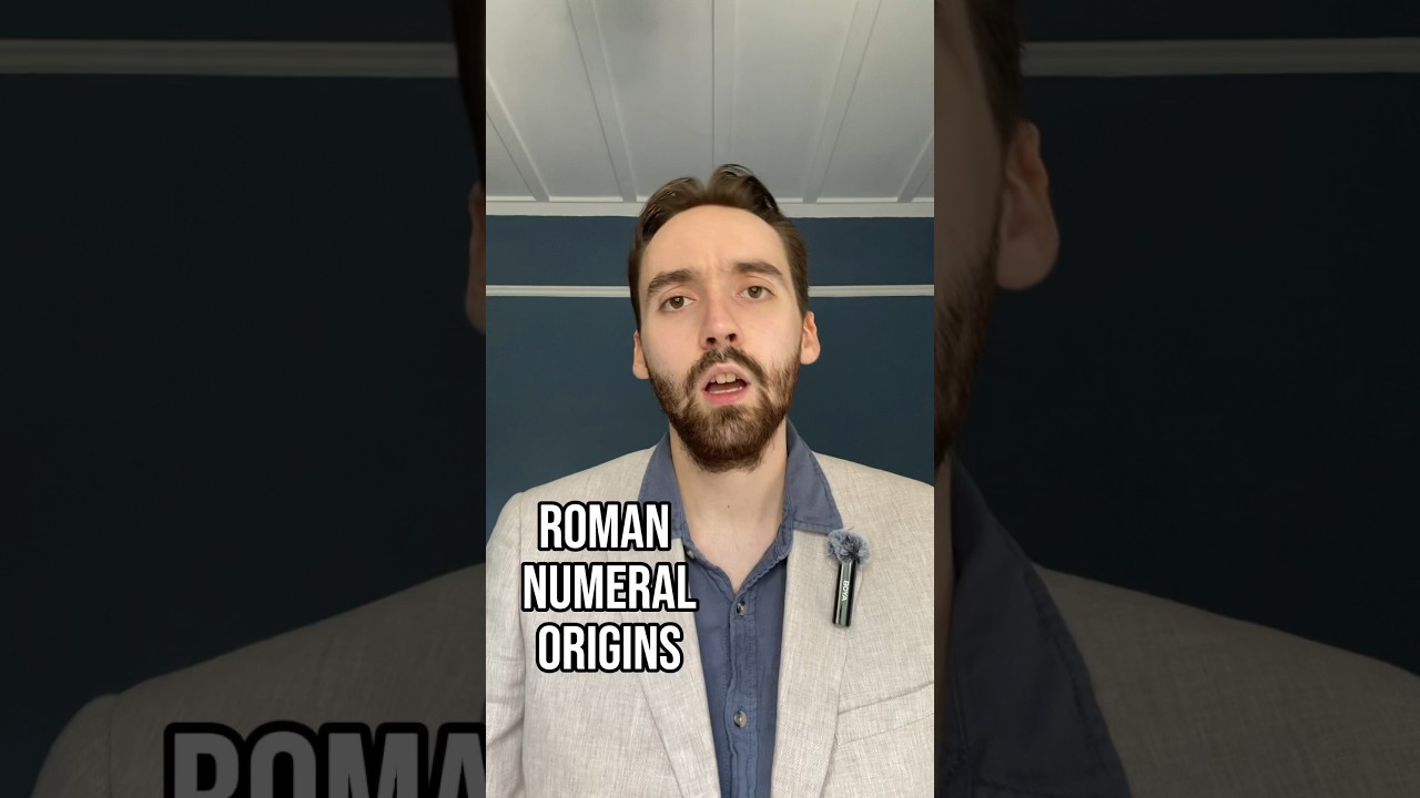 Origin of Roman Numeral Symbols. Part 1