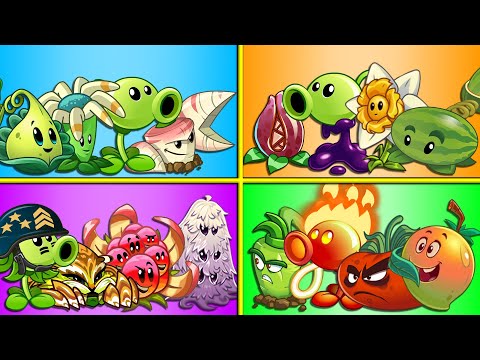PVZ 2 Tournament 8 Teams Plant - Who Will Win? - Team Plants Battlez