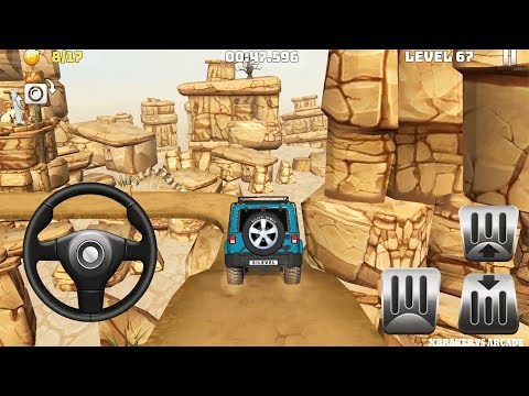Offroad Truck Driving | Mountain Climb 4x4: Blue Jeep Wrangler Levels 66 to 72 - Android GamePlay
