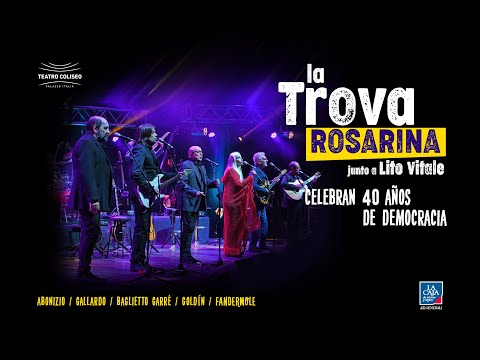 La Trova Rosarina junto a Lito Vitale celebran 40 años de democracia