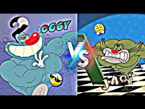 BRAZILIAN PHONK - OGGY AND JACK BODYBUILDING POWER❤️ || OGGY AND JACK ATTITUDE VIDEO || SUDIIII