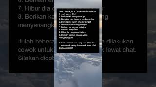 Download lagu Dear Cowok, Ini 8 Cara Kembalikan Mood Cewek Lewat Chat #shorts mp3