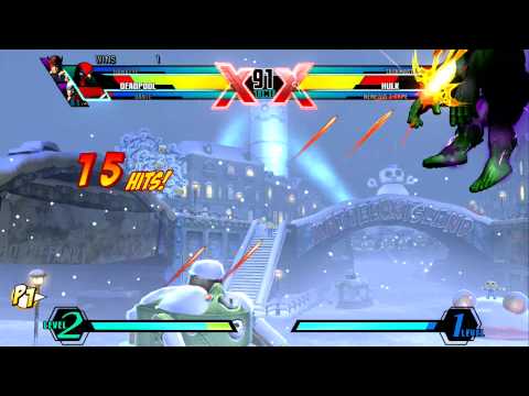 UMvC3 Grand Finals: DuelKevin (DPool/Dante/Hawk) vs. Double A (Hulk/Nemesis/Taskmaster)