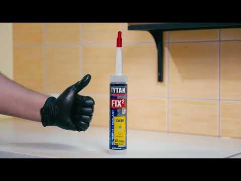 Миниатюра изображения товара Клей-герметик Tytan Professional Fix2 Clear (290мл)