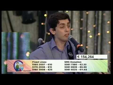 Kurt Galea & Matteo - Thinking out Loud / Crazy Little Thing Called Love on Puttinu Marathon 2015