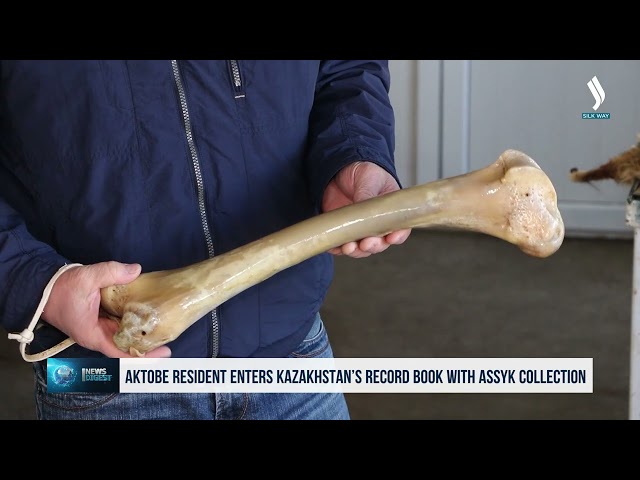 Чүкө чогулткан актөбелик коллекционер Казакстан рекорддор китебине кирди