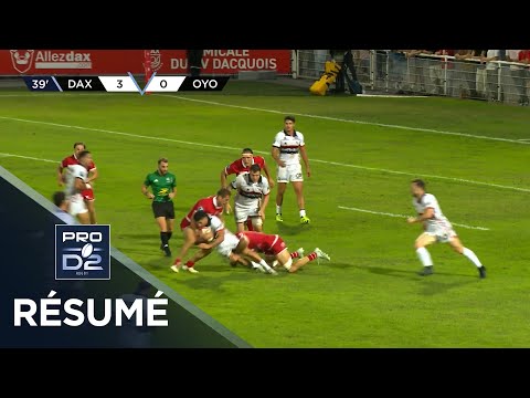 PRO D2 Saison 2025-2026 J04 - Résumé US Dax - Oyonnax Rugby