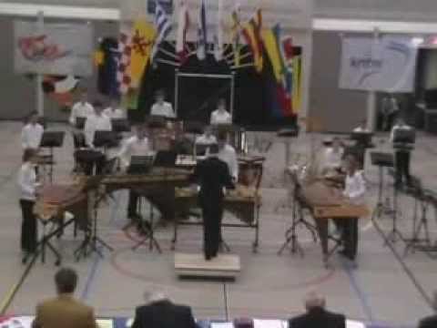 Jeugd Slagwerkensemble Wilhelmina Bedum - Podium concours Drachten 2008