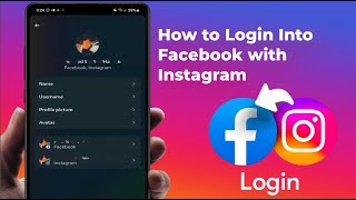 How to Login Into Facebook with Instagram