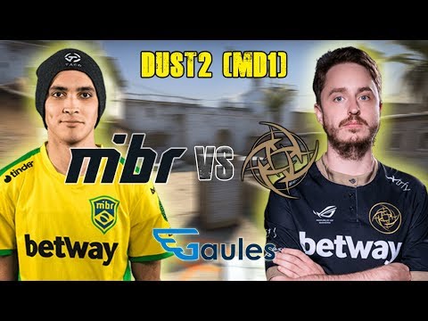 StarLadder Major 2019 - Mibr vs NIP - Dust2 (MD1) - Rodada I