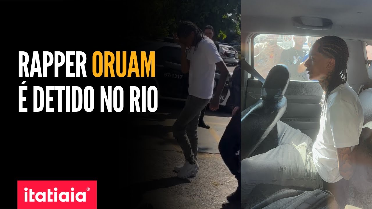 RAPPER ORUAM É DETIDO NO RIO DE JANEIRO APÓS FURAR BLITZ