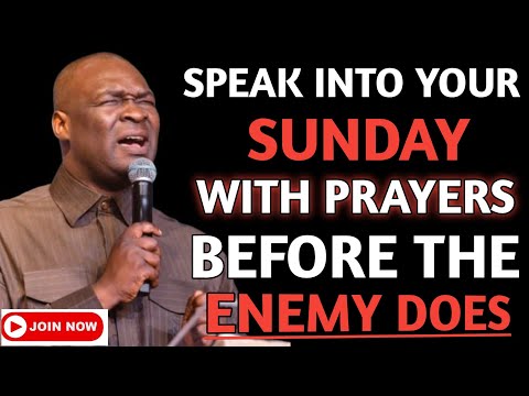[Sunday 18th January,2026] SPEAK INTO YOUR SUNDAY BEFORE THE ENEMY DOES -Apostle Joshua Selman