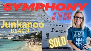 Exploring Nassau Solo! Junkanoo Beach Walk & Royal Beach Club Update | Symphony Of The Seas Vlog