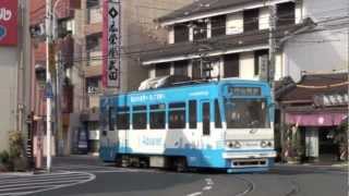 preview picture of video '【岡山電気軌道】7900形8201＠中納言〜門田屋敷('13/01)'