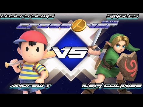 CROSSOVER - Andrew T (Ness) Vs. 1L2P Colinies (Young Link) - Losers Semis - SSBU