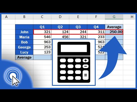 How to Calculate an Average in Excel
