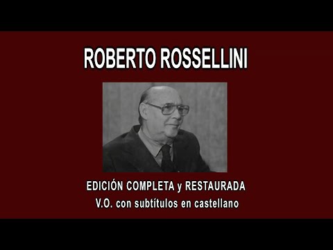 ROBERTO ROSSELLINI A FONDO - EDICIÓN COMPLETA y RESTAURADA - V.O. con subtítulos en castellano