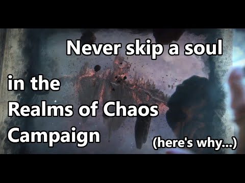 Never skip a soul in the Realms of Chaos campaign (Total War: Warhammer III)