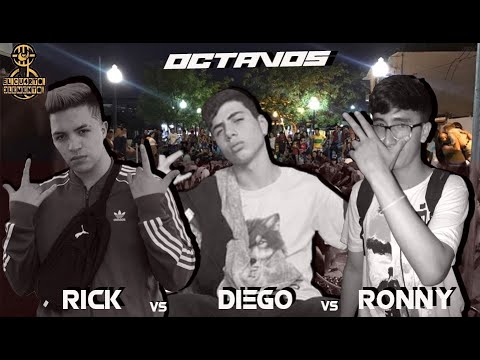 DIEGO vs RICK vs RONNY 8vos - FINAL NACIONAL #ElCuartoElemento