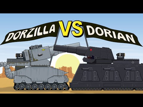 "Battle of Indestructible Monsters" Cartoons about tanks