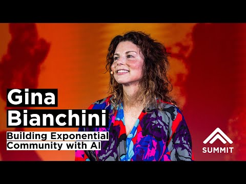 How to Build an Exponential Community with AI with Gina Bianchini