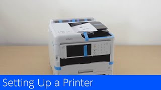 WF-M5899 Series - Setting Up a Printer